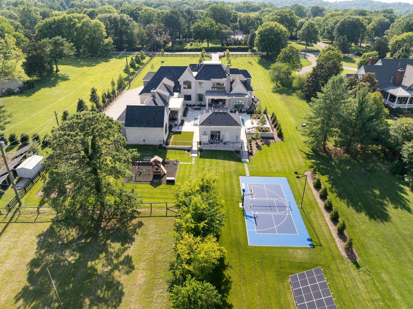 Premium outdoor court installation
